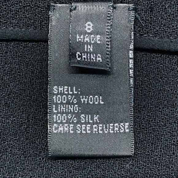 Carmen Marc Valvo Black Sleeveless Sheath Dress - Picture 8 of 8